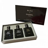 Парфюмерный набор Chanel Bleu De Chanel 3x30 ml оптом в Ижевск 